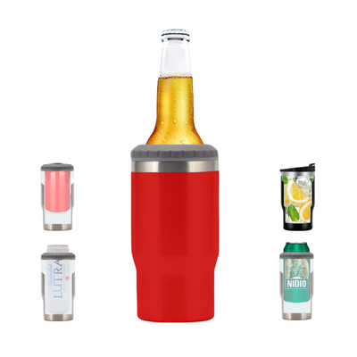 Termo Porta botellas 2 en 1 de 414 ml - Origami Home